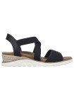 SANDALIAS SKECHERS BOBS Arch Fit Beach Kiss - Boho Beyond NEGRO