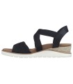 SANDALIAS SKECHERS BOBS Arch Fit Beach Kiss - Boho Beyond NEGRO