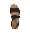SANDALIAS SKECHERS BOBS Arch Fit Beach Kiss - Boho Beyond NEGRO