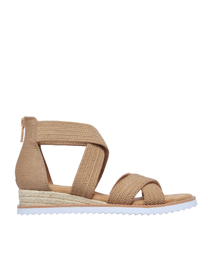 SANDALIA SKECHERS BOBS Desert Kiss - Desert Nights 113540 CAMEL