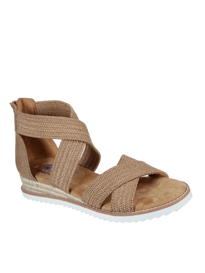 SANDALIA SKECHERS BOBS Desert Kiss - Desert Nights 113540 CAMEL