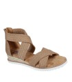 SANDALIA SKECHERS BOBS Desert Kiss - Desert Nights 113540 CAMEL