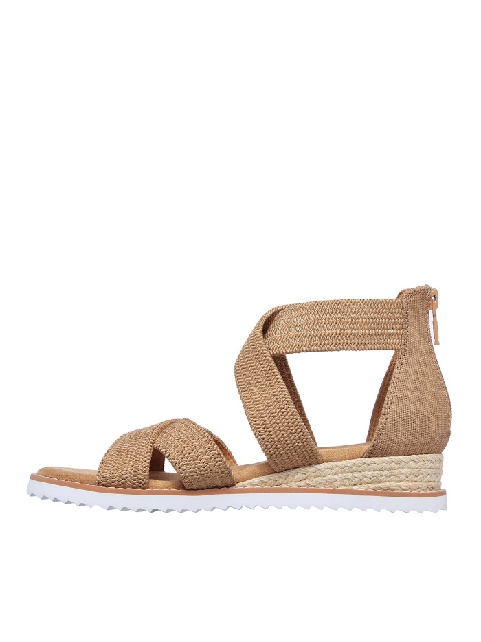 SANDALIA SKECHERS BOBS Desert Kiss - Desert Nights 113540 CAMEL