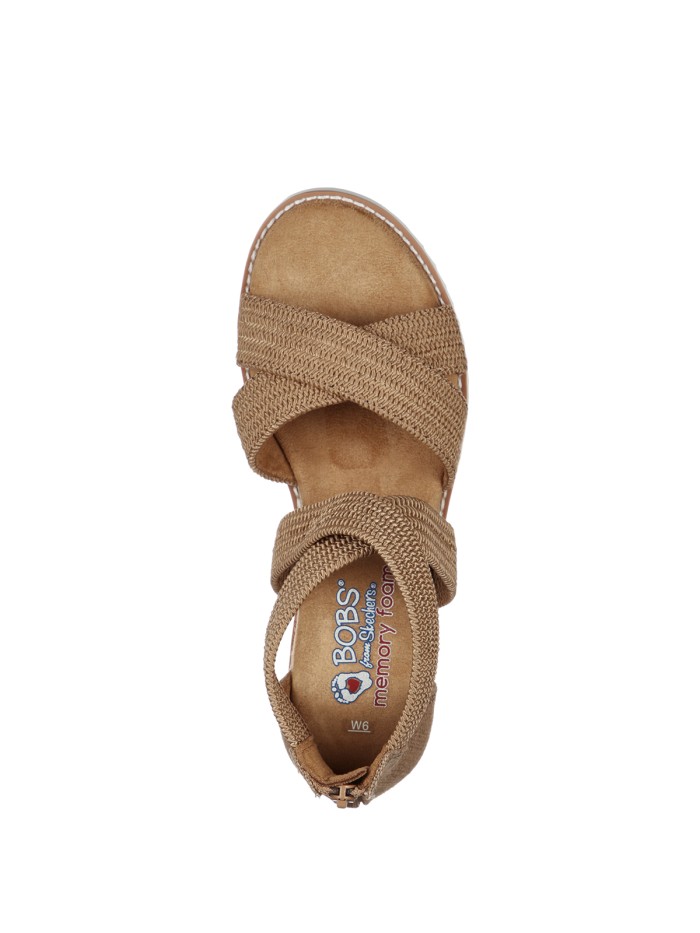 SANDALIA SKECHERS BOBS Desert Kiss - Desert Nights 113540 CAMEL