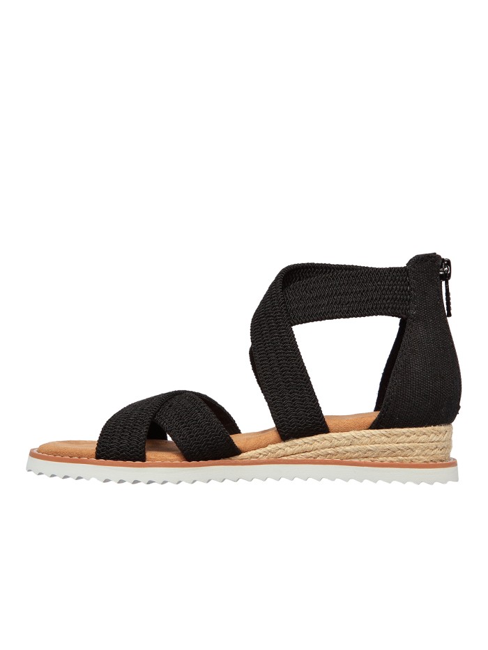 SANDALIA SKECHERS BOBS Desert Kiss - Desert Nights 113540 NEGRO