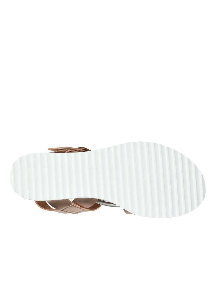 SANDALIAS DE CUÑA SKECHERS BOBS Desert Kiss - Goldie Glam ORO