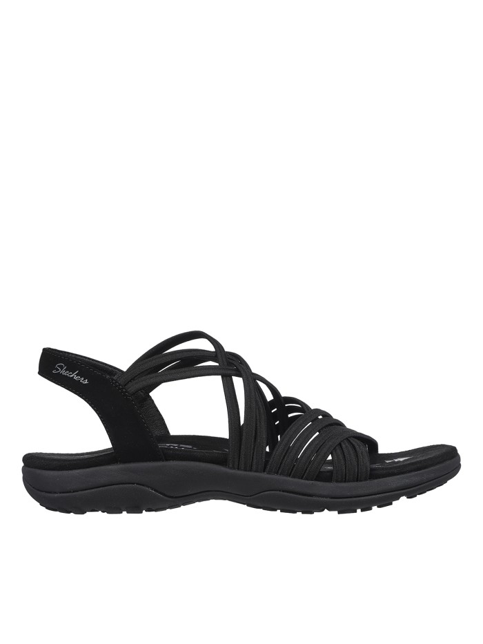 SANDALIA DEPORTIVA SKECHERS Reggae Slim - Sunnyside163185 NEGRO