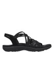 SANDALIA DEPORTIVA SKECHERS Reggae Slim - Sunnyside163185 NEGRO