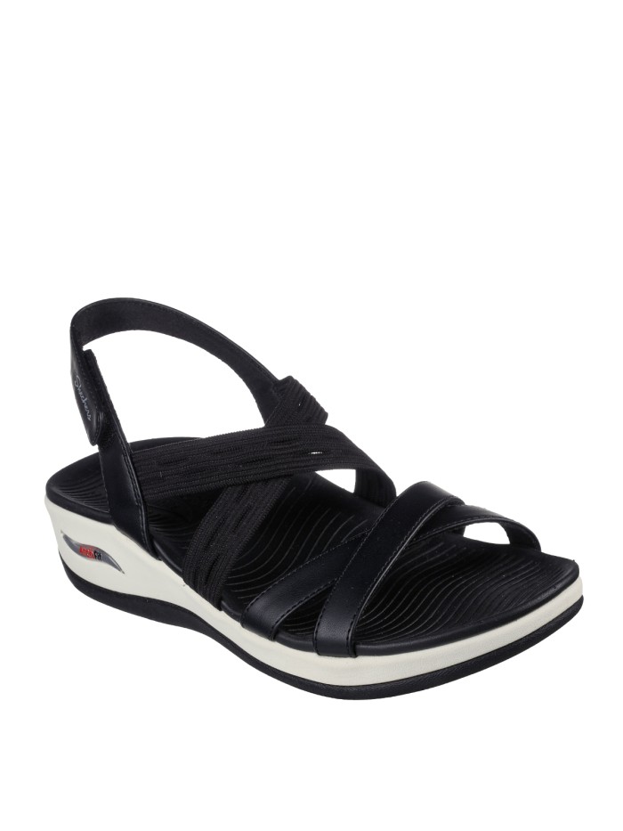 Skechers SPORT Arch Fit Sunshine - Luxe Lady 163387 NEGRO
