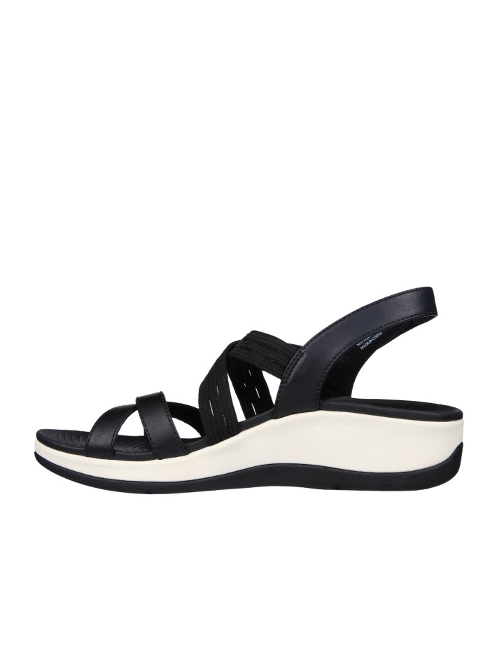 Skechers SPORT Arch Fit Sunshine - Luxe Lady 163387 NEGRO
