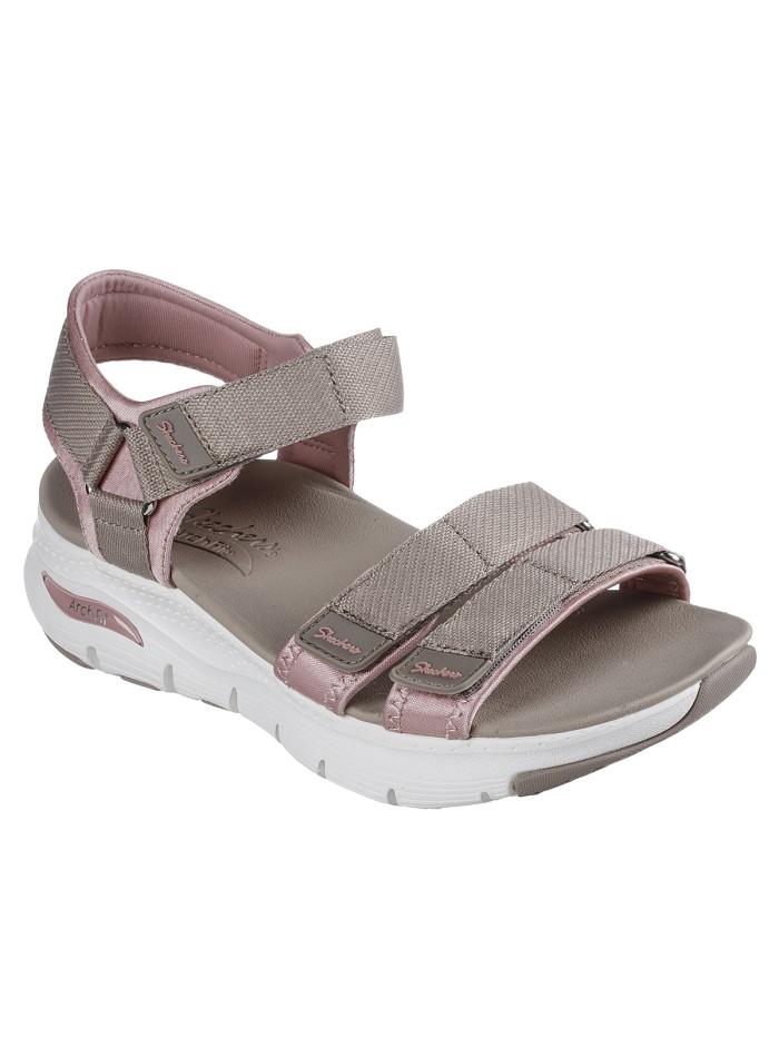 SANDALIAS DE VELCROS SKECHERS Arch Fit - Fresh Bloom 119305 ROSA