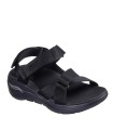 SANDALIAS SKECHERS GO WALK ARCH FIT SANDAL-ATRACT 140808 NEGRO