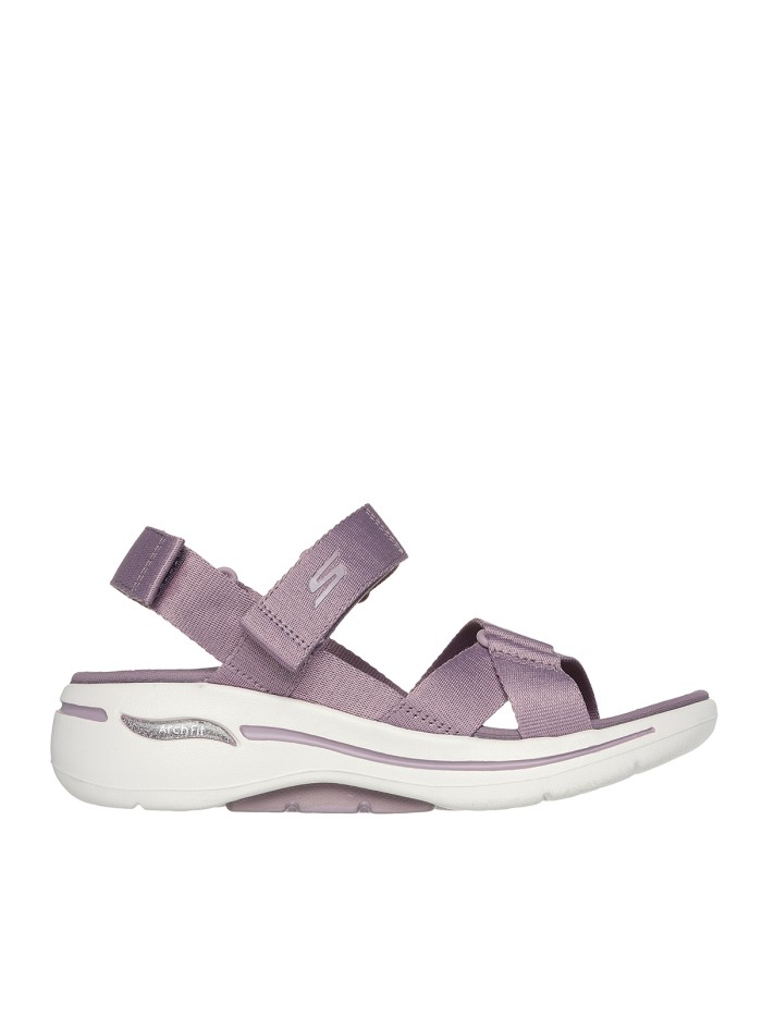 SANDALIAS SKECHERS GO WALK ARCH FIT SANDAL-ATRACT 140808 MORADO