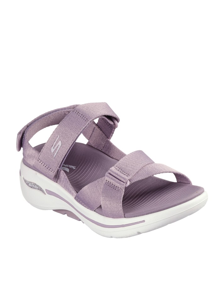 SANDALIAS SKECHERS GO WALK ARCH FIT SANDAL-ATRACT 140808 MORADO