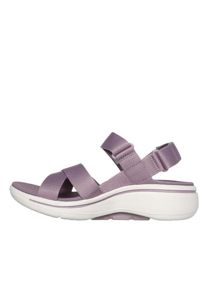 SANDALIAS SKECHERS GO WALK ARCH FIT SANDAL-ATRACT 140808 MORADO