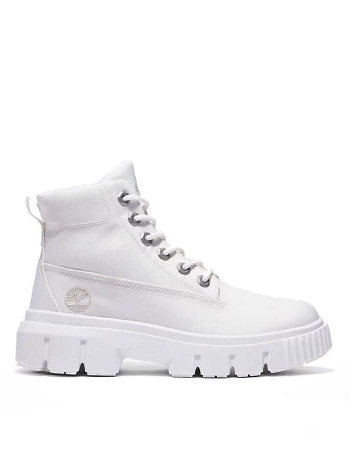 BOTAS DE CORDONES PARA MUJER TIMBERLAND  TB0A2JFQL771 BLANC DE BLANC
