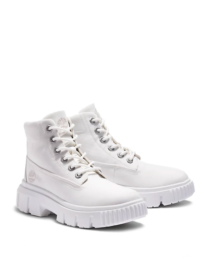BOTAS DE CORDONES PARA MUJER TIMBERLAND  TB0A2JFQL771 BLANC DE BLANC