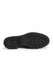 MOCASÍN TACÓN DE PIEL CON ESTRIBO 24HORAS 26230 NEGRO