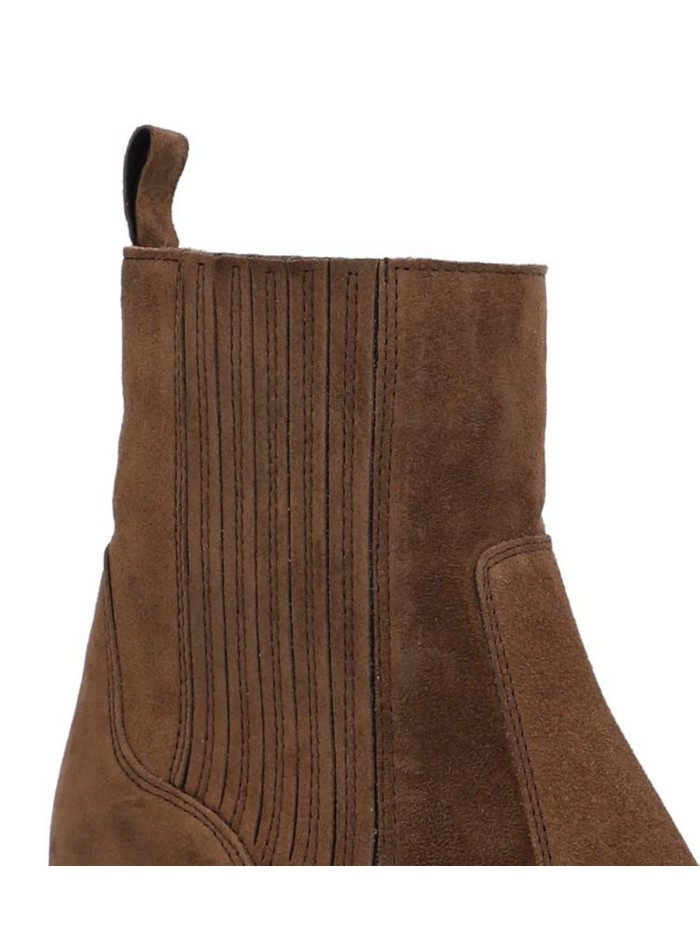 BOTINES COWBOY DE TACÓN MUJER ALPE 2581-1134 CASTAÑO