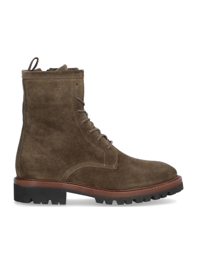 BOTA DE MUJER CON CORDONES ALPE MILITARE 2610 VERDE