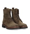 BOTA DE MUJER CON CORDONES ALPE MILITARE 2610 VERDE
