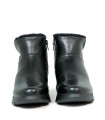 BOTINES DE PIEL PARA MUJER CON CREMALLERA APLAUSO 24681 NEGRO
