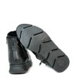 BOTINES DE PIEL PARA MUJER CON CREMALLERA APLAUSO 24681 NEGRO