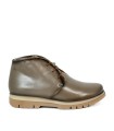 BOTINES DE PIEL CON FORRO DE PELO APLAUSO 22239 NEGRO