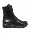 BOTINES DE PIEL PARA MUJER CON CREMALLERA CENTRAL APLAUSO 23844 NEGRO