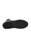 BOTINES DE PIEL PARA MUJER CON CREMALLERA CENTRAL APLAUSO 23844 NEGRO