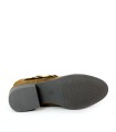BOTINES DE SERRAJE CON HEBILLAS DE MUJER APLAUSO TEKA 36006 CAMEL