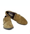 ZAPATOS DE SERRAJE CON HEBILLAS DE MUJER APLAUSO TEKA 36312 CAMEL