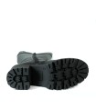 BOTA DE PIEL NEGRA DE CAÑA ALTA PARA MUJER APLAUSO 03