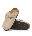 ZUECOS BIRKENSTOCK BOSTON BIG BUCKLE BEIGE 1028052