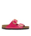 SANDALIAS DE MUJER BIRKENSTOCK ARIZONA FUXIA Big Buckle Birko-Flor esmaltado