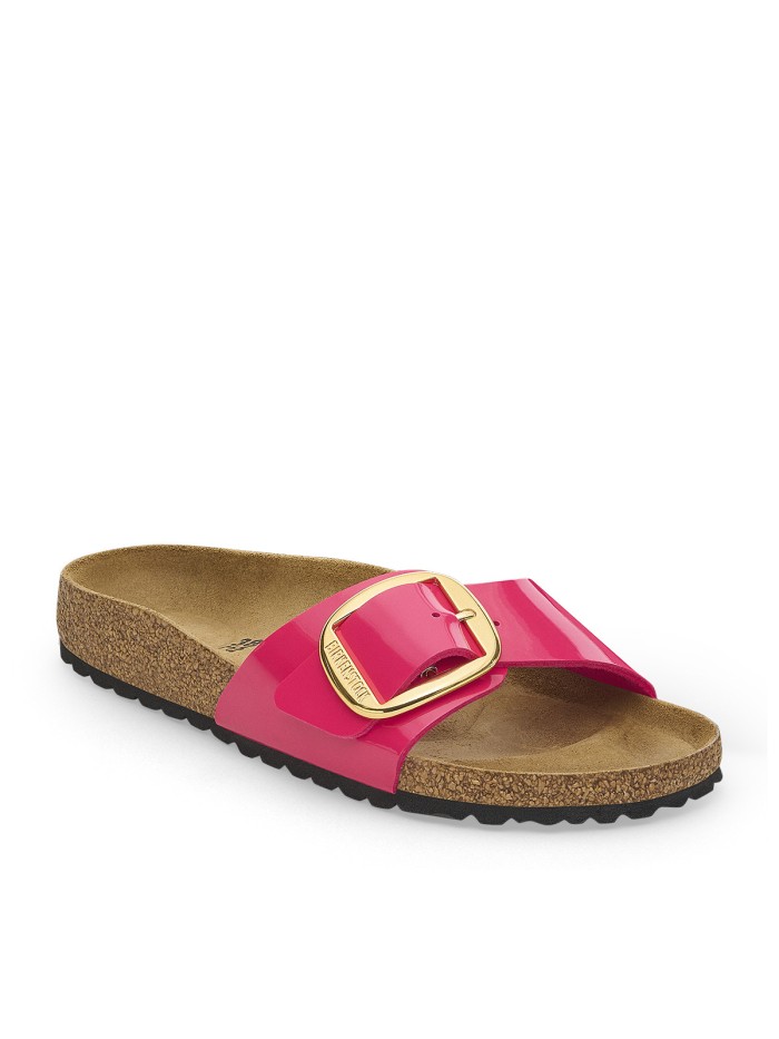 SANDALIAS DE MUJER BIRKENSTOCK MADRID BIG BUCKLE FUXIA BB BF PATENT 1027854