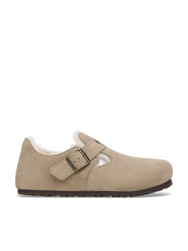 ZAPATO UNISEX BIRKENSTOCK LONDON LANA DE BORREGO 1028470 TAUPE