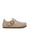 ZAPATO UNISEX BIRKENSTOCK LONDON LANA DE BORREGO 1028470 TAUPE