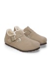 ZAPATO UNISEX BIRKENSTOCK LONDON LANA DE BORREGO 1028470 TAUPE
