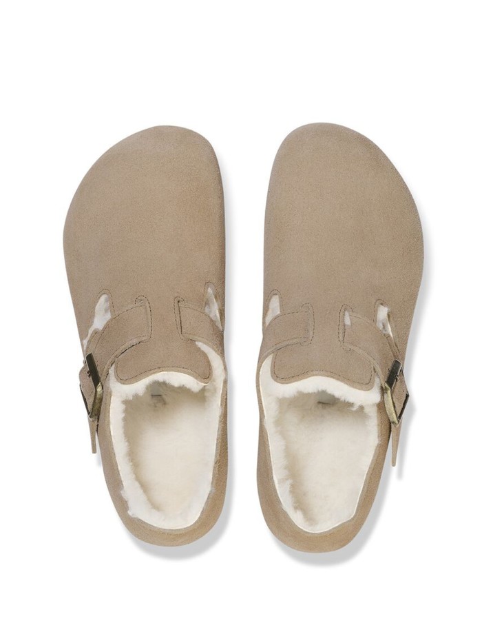 ZAPATO UNISEX BIRKENSTOCK LONDON LANA DE BORREGO 1028470 TAUPE