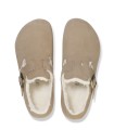 ZAPATO UNISEX BIRKENSTOCK LONDON LANA DE BORREGO 1028470 TAUPE