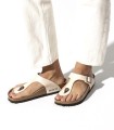 SANDALIAS DE DEDO BIRKENSTOCK GIZEH GRACEFUL PEARL WHITE