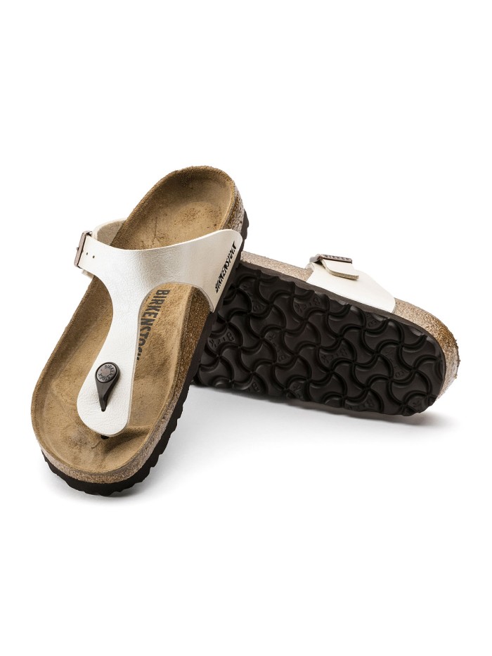 SANDALIAS DE DEDO BIRKENSTOCK GIZEH GRACEFUL PEARL WHITE