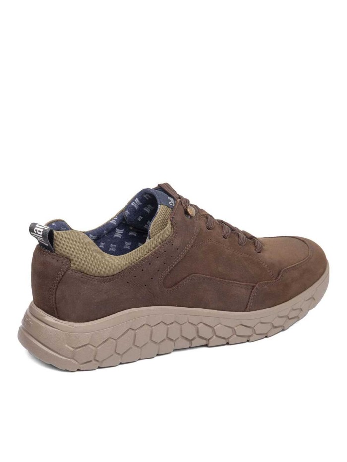 ZAPATILLA DE HOMBRE CON CORDONES TODOTERRENO MARRÓN CALLAGHAN Suv Cro