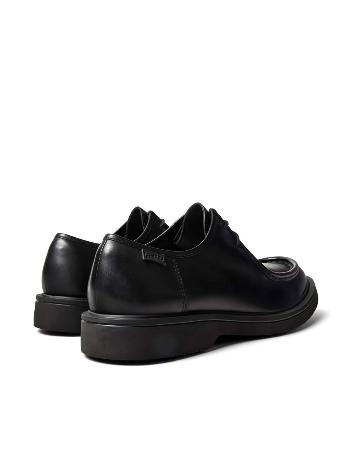 ZAPATOS WALLABE NEGROS DE PIEL CAMPER NORMAN K-100999-001