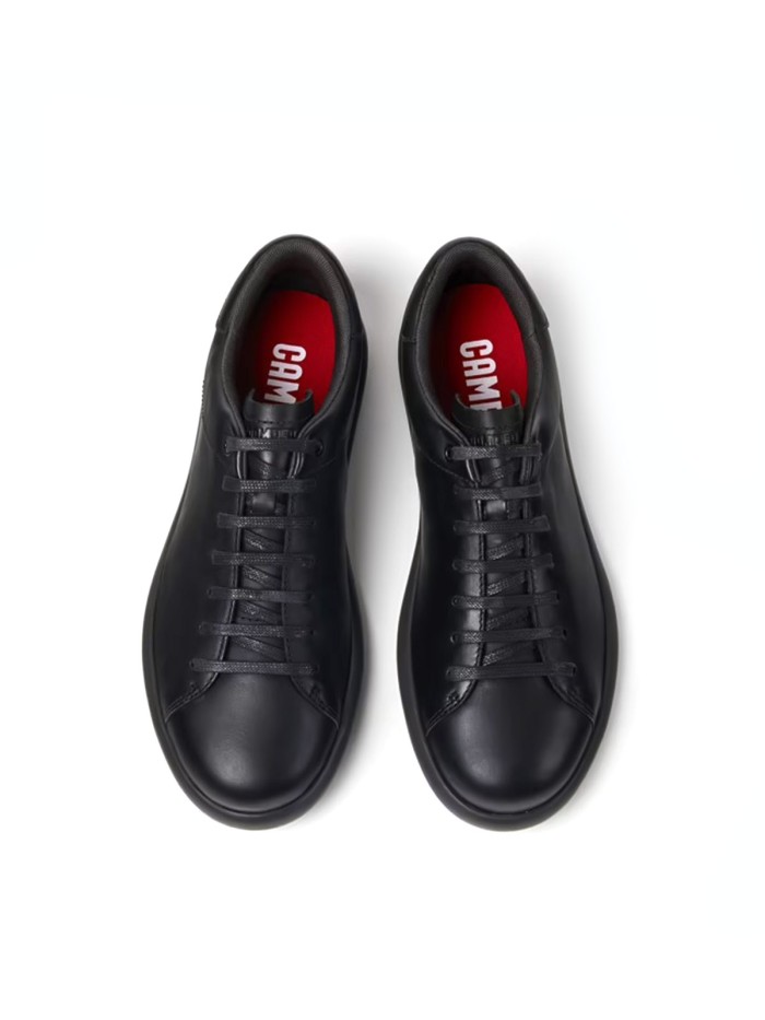 ZAPATILLAS CLÁSICAS DE PIEL CAMPER PELOTAS SOLLER K-101003-001 NEGRO