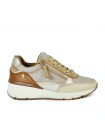 ZAPATILLAS CASUAL DE PIEL PARA MUJER BEIGE CARMELA 16182506