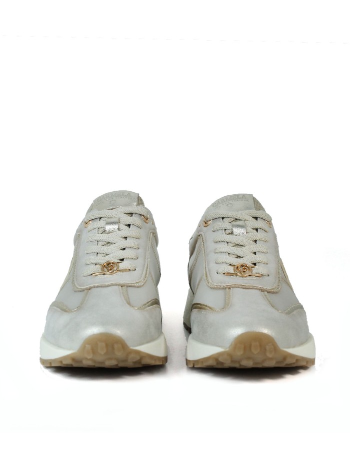 ZAPATILLAS DE MODA DE PIEL BEIGE PARA MUJER CARMELA 16181703