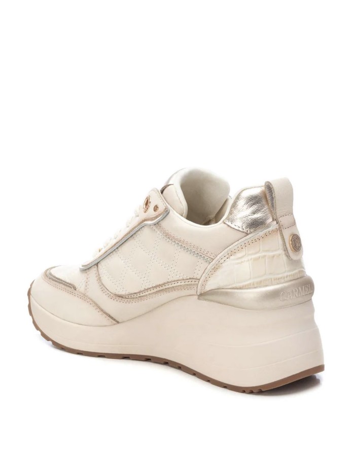 ZAPATILLAS DE PIEL PARA MUJER CARMELA 16184502 BEIGE