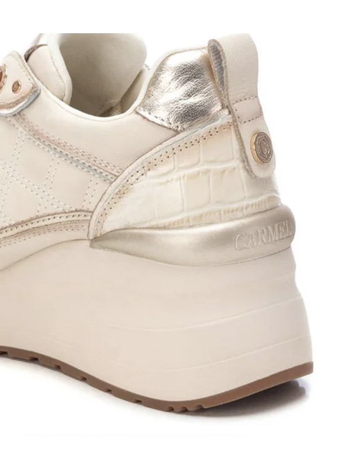 ZAPATILLAS DE PIEL PARA MUJER CARMELA 16184502 BEIGE